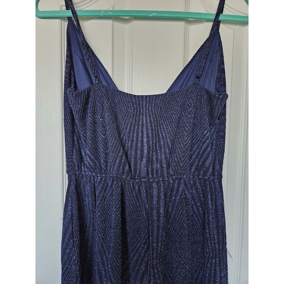 Francesca's Royal Blue Jumpsuit - Picture 2 of 7